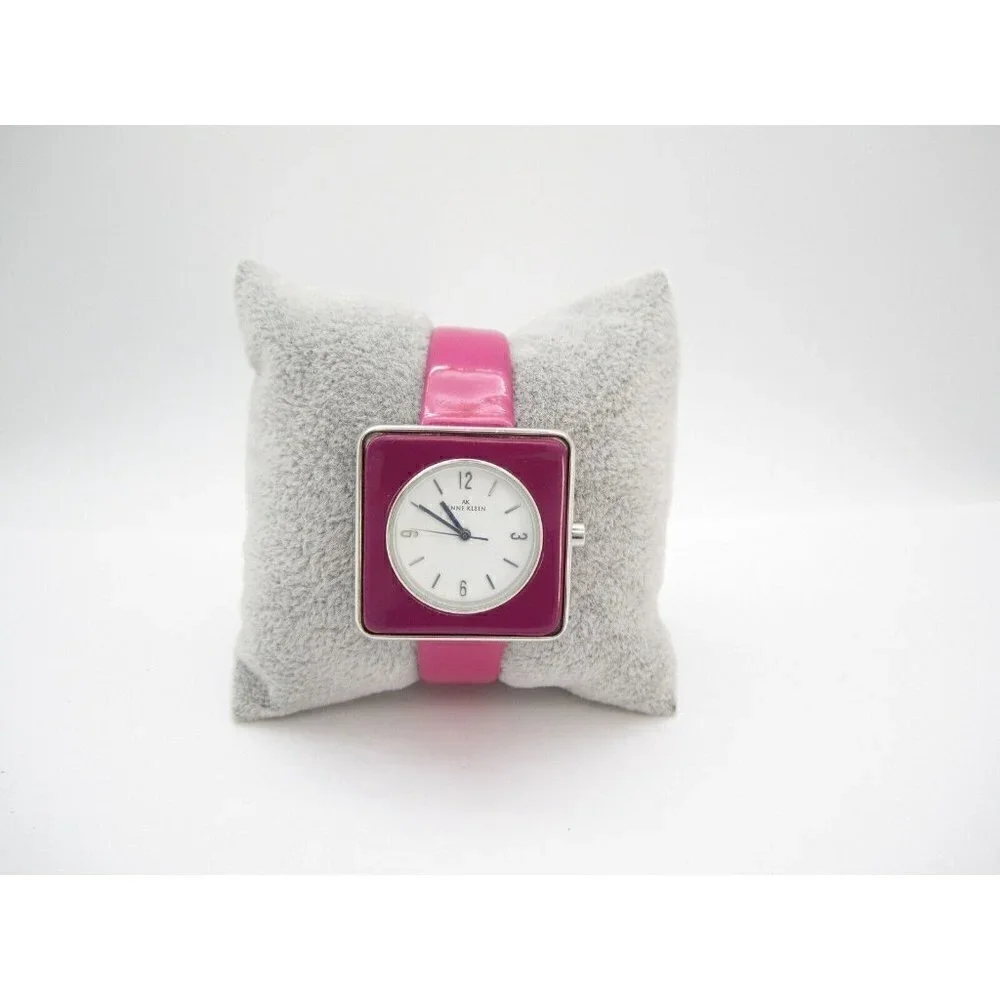 Women Anne Klein Quartz WR Analog 33mm‎ Dial Causal Watch (G128)